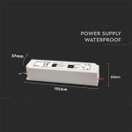 Sursă LED 100W 12V IP67 Plastic