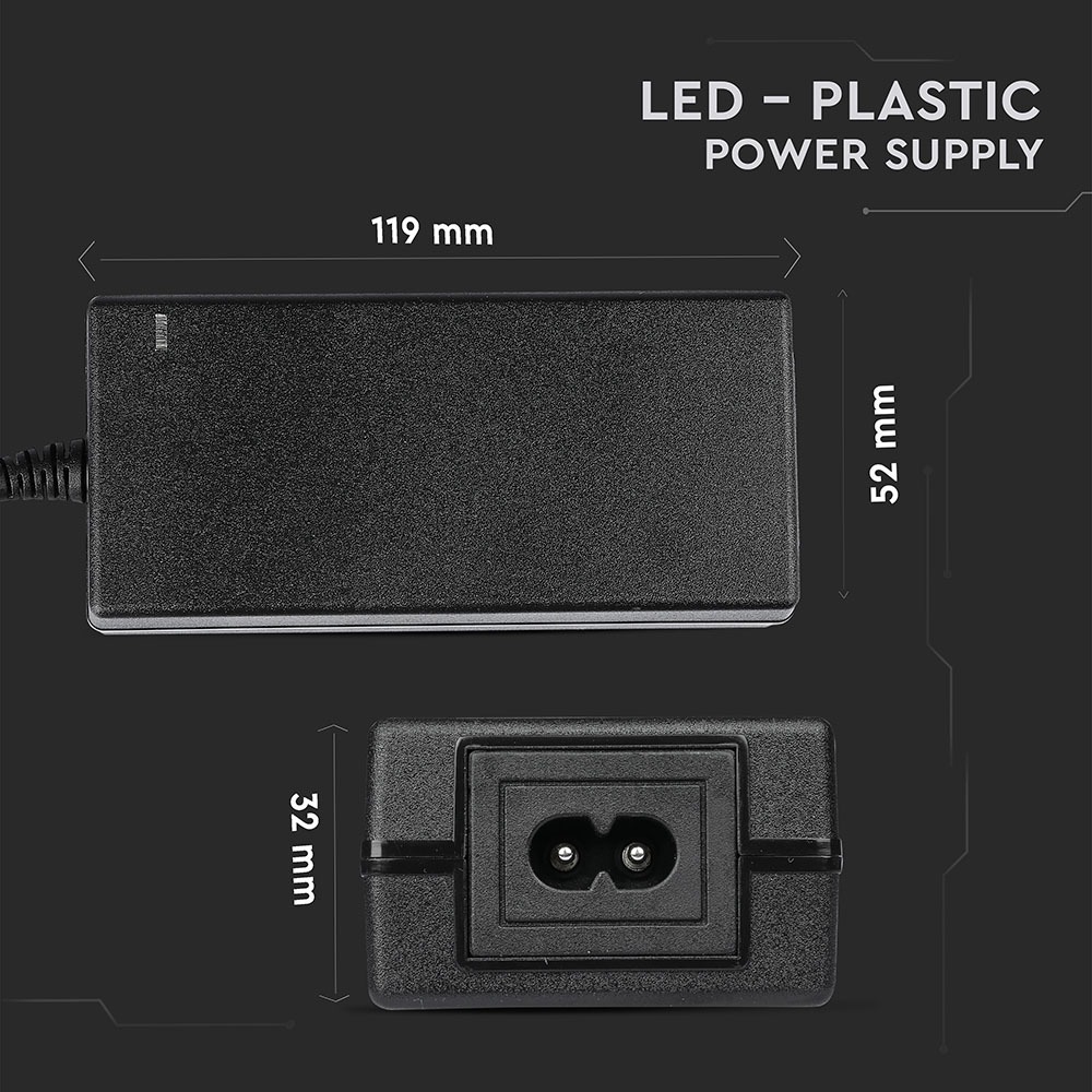3249-2 Sursă LED 42W 12V 3.5A Plastic IP44 - Image 1