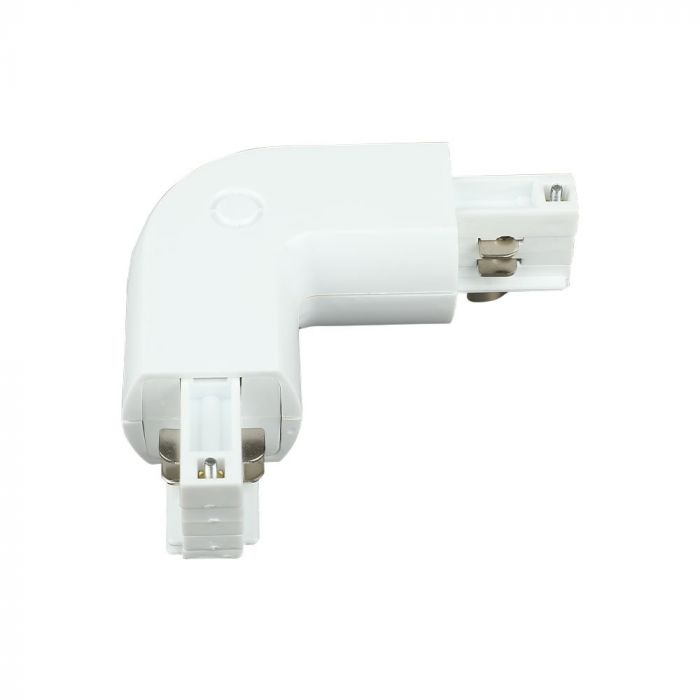 3529-p2_9 4L Accesorii pentru Lămpile pe Șină, Alb - Image 1