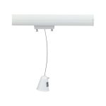 Hanging Track Light Kit 1M/4Line, Alb rece