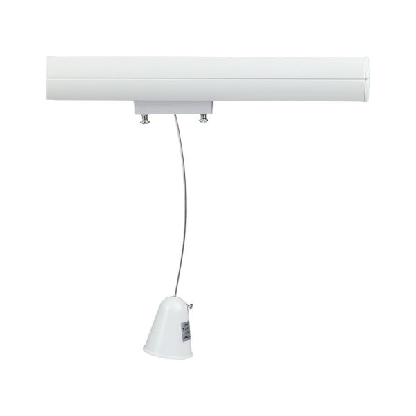 Hanging Track Light Kit 1M/4Line, Alb rece