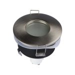 Carcasă pentru spoturi LED GU10, Rotund, Nichel