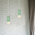 Pendul din beton, verde