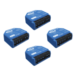 Shelly 1 Gen3, Set 4 Relee Smart Wi-Fi cu Contact Uscat, 16A