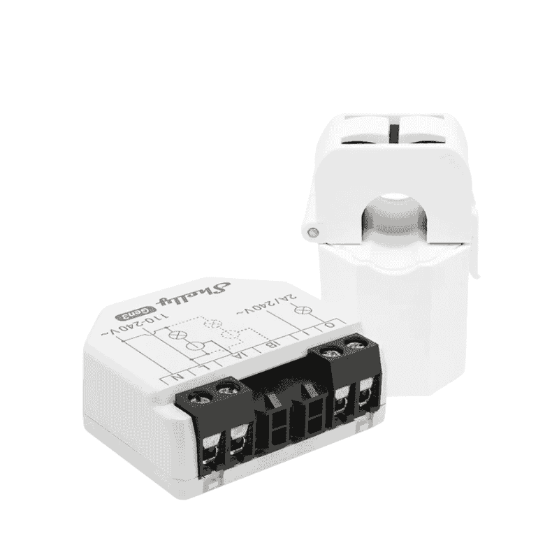 3800235261873-2 Shelly EM Gen3, Contor Smart de Energie 2 Canale, cu Releu - Image 1