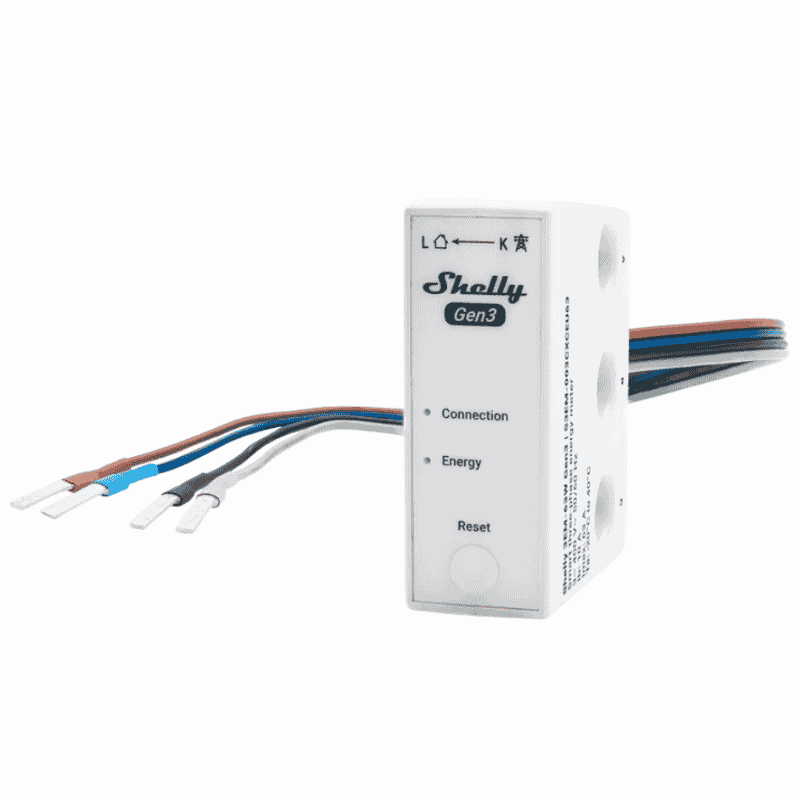 3800235261958 Shelly 3EM-63W Gen3, Contor Smart Trifazat 63A - Image 1