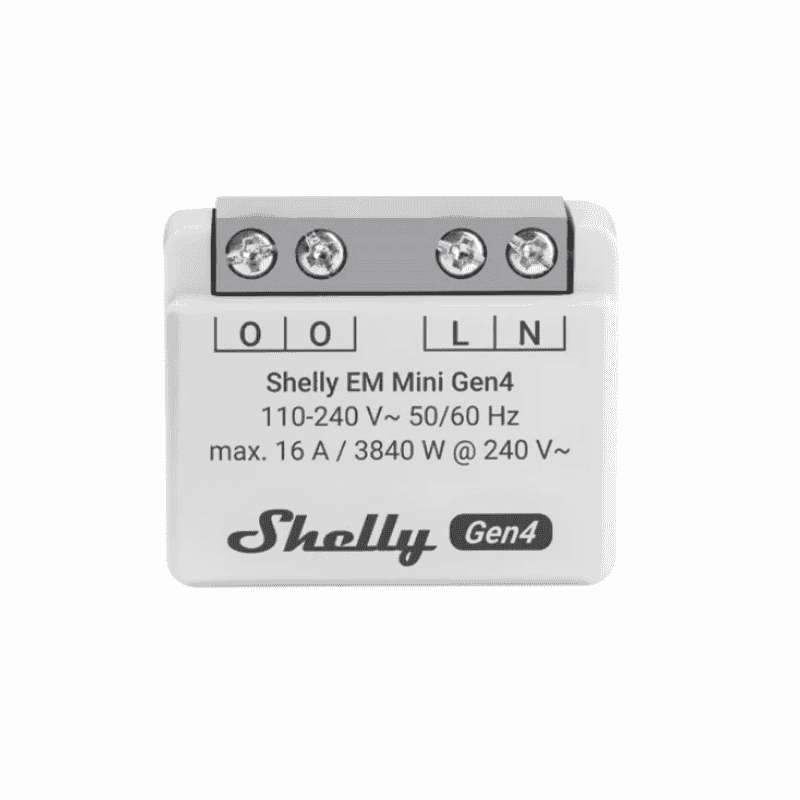 3800238070823-2 Shelly EM Mini Gen4, Contor Smart Consum Energie, 16A - Image 1