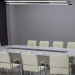 36W Lămpa de perete/tavan LED Dubla Crom Alb natural