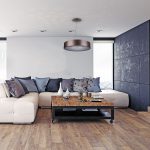 30W Pendul LED Lumină Slabă Dimabil Cafeniu 3000K