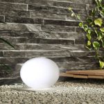 Lampă ovală LED RGB 20*14CM