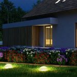 Lampă LED Jumătate de Sferă RGB D50*26CM