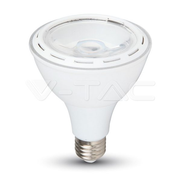 Bec LED 12W PAR30 E27, Alb rece