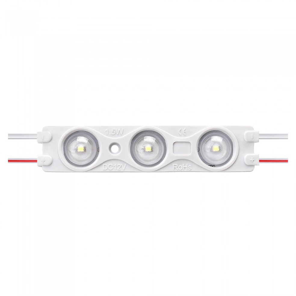 5126 Module LED 1.5W 3LED SMD2835 Roșu IP67 - Image 1