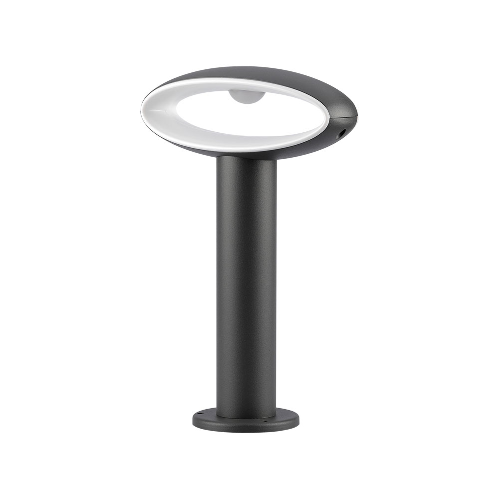 5154-2 9W LED Bollard Lamp Gri Închis Aluminiu 30cm 3000K IP54 - Image 1