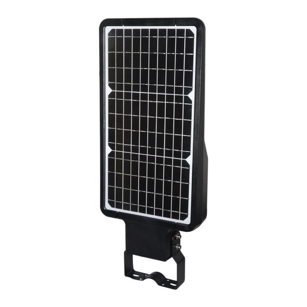 40W Lampă Stradală Solară Corp Negru 4000K 120lm/W