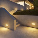 12W LED Lumină pentru Fațadă Soft Light-Medium 4000K Corp Negru IP65