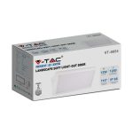 12W LED Lumină pentru Fațadă Soft Light-Medium 6400K Corp Alb IP65
