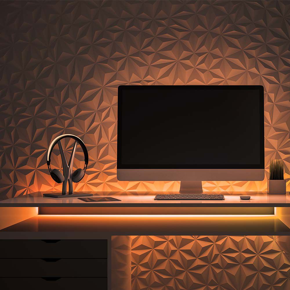 6873-2 12W Neon Flex Amber - Image 1