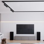 18W LED Proiector Magnetic SMART Corp Negru 3 in 1