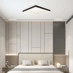 18W LED Designer Plafonieră Pătrată Neagră 4000K