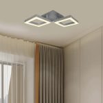 14W LED Designer Plafonieră Cu Doua Rame 3000К