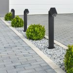 Lampă Stâlp din Aluminiu GU10 poziţie ajustabilă IP44
