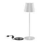 2W Lampă de Masă LED (Baterie 4400mA) IP54 Corp Alb 3000K