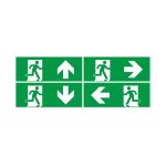 3W Lampă LED Emergență cu Buton de Test 6400K