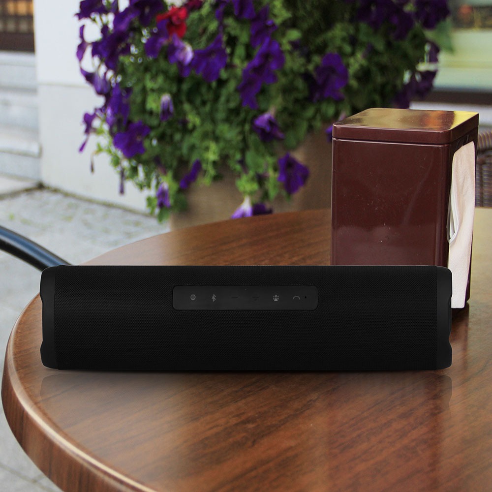 7726-2 Boxă Portabilă Bluetooth Inveliș Textil Baterie 1200mah - Image 1
