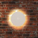 12W LED Lumină de Perete Corp Alb Dimabil 3in1