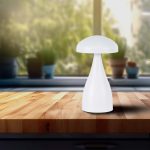 Lampă de Masă LED Baterie 800mAh 120x220 3in1 Corp Alb