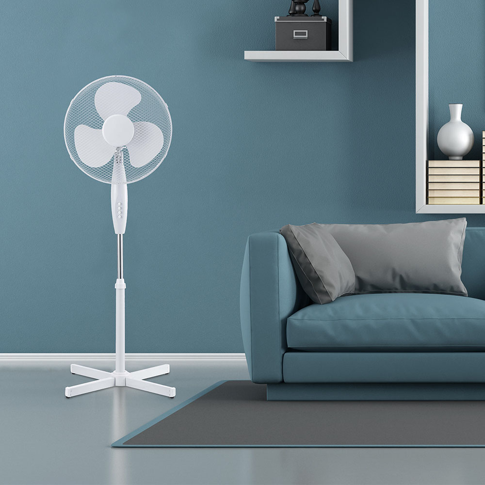 7922-2 40W Ventilator Stand 600 mm Bază Încruscisata 4 Butoane 3 Pale - Image 1