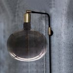 Bec LED 4W E27 Filament Cobble Shape Negru