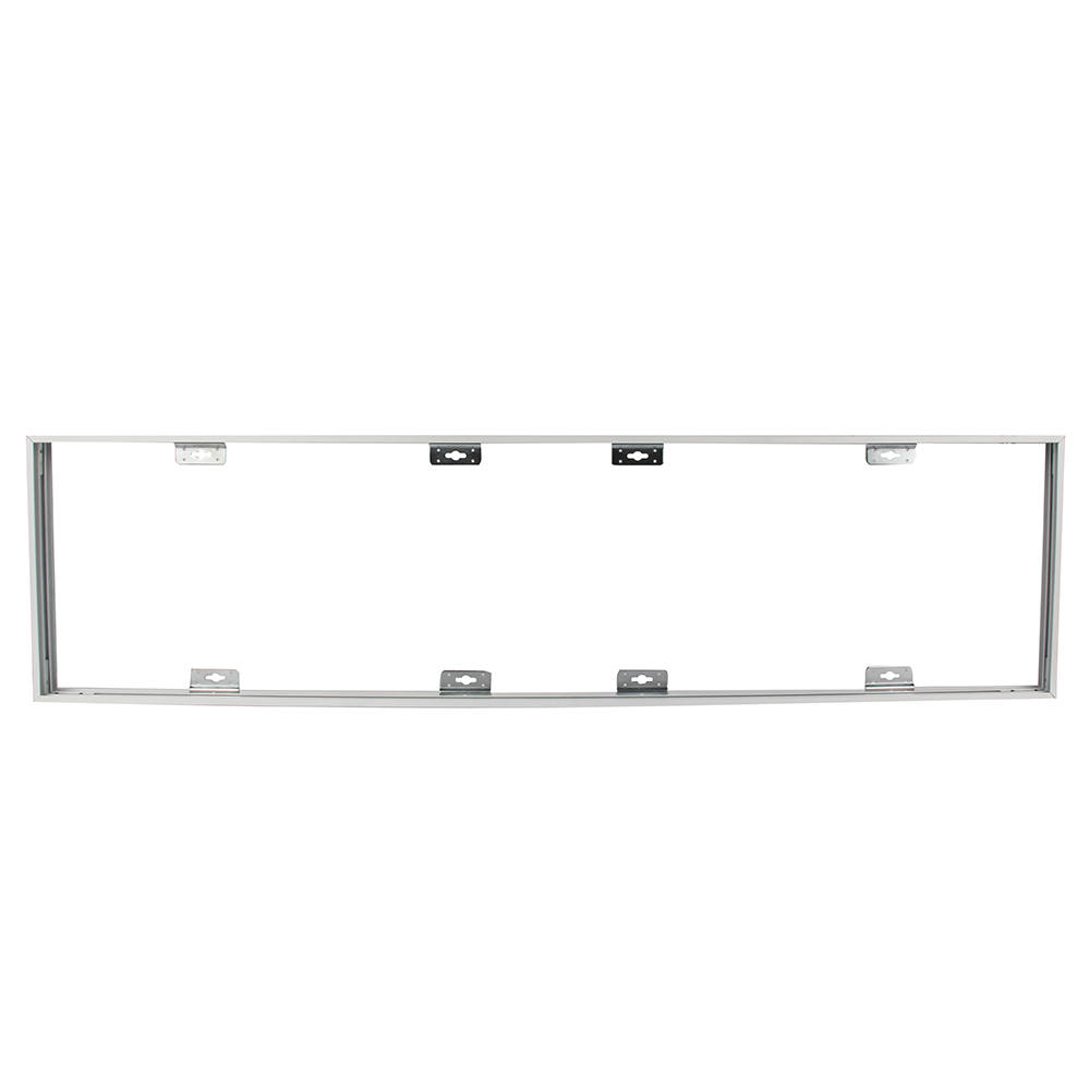 8158-2 Ramă Aluminiu pentru montaj aplicat Panou LED 300 x 1200 Alb - Image 1