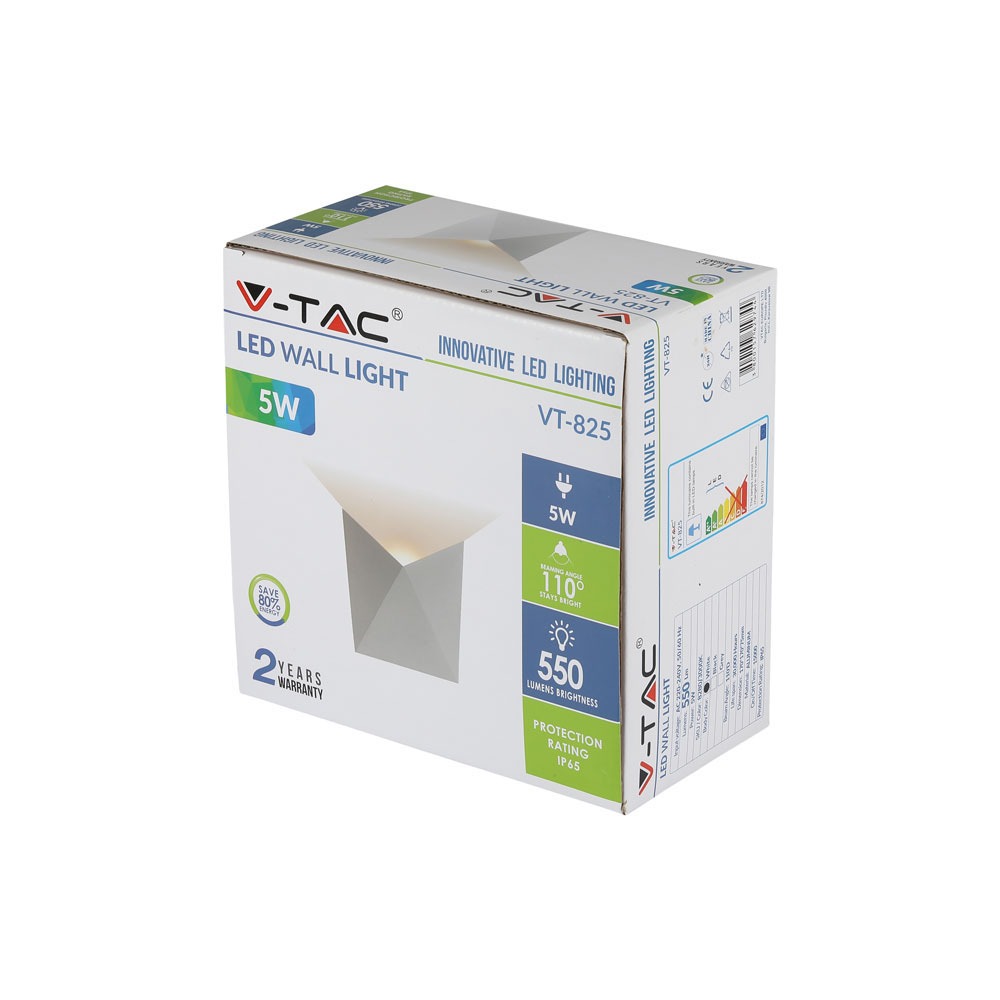 8281-3 Lampă LED 5W Corp Alb IP65 4000K - Image 1