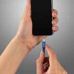 1m Cablu Micro USB Albastru Seria Ruby