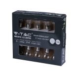 Ghirlande solare LED pentru 10 becuri 3000K