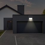 Proiector LED 10W Solar Detașabil Corp Negru 4000K