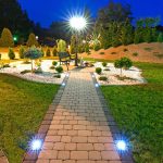 Lampă Stâlp 1 x E27 950mm IP44 Negru