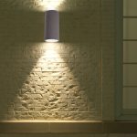 GU10 Lampă de Perete LED Beton Gri Deschis