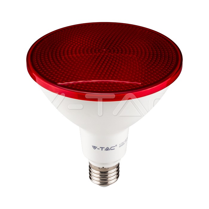 92065 Bec LED 17W PAR38 E27 Roșu - Image 1