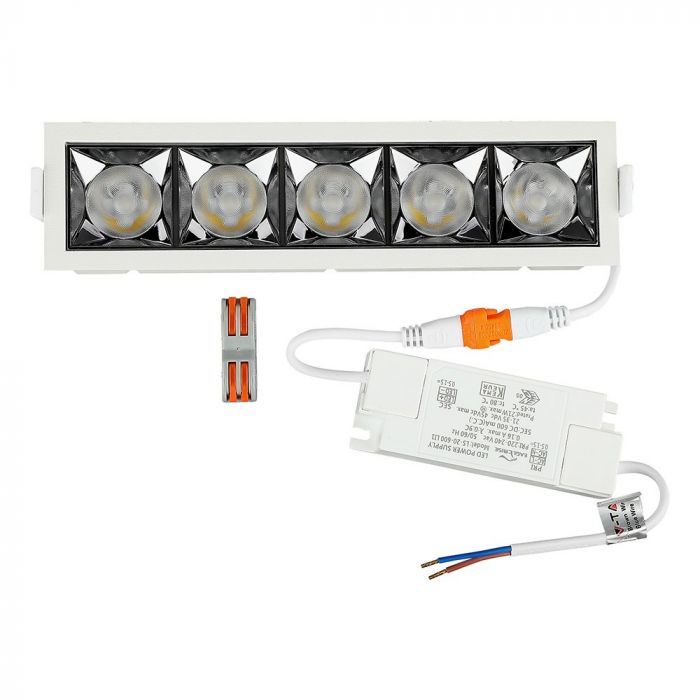 981-1 LED Downlight Cip SAMSUNG 20W SMD Reflector 12'D 2700K - Image 1