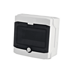 Tablou sigurante aplicat exterior IP65, 1 rând, 8UH, Schrack