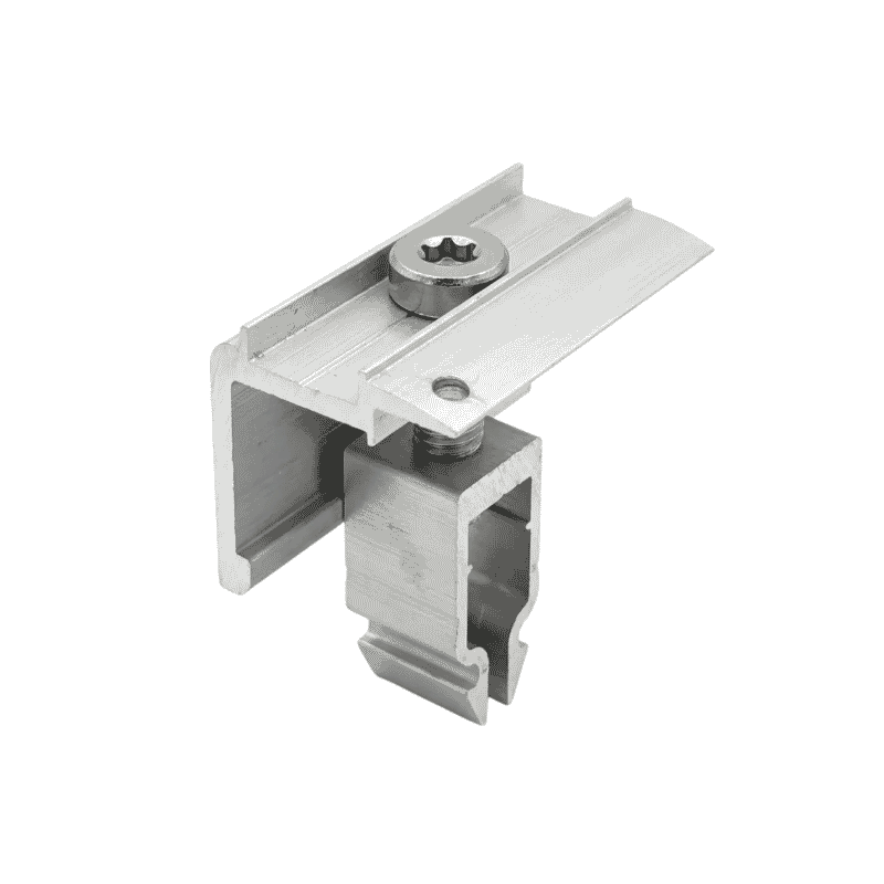 END4040K-1-1 Clema capat panouri fotovoltaice 30mm pentru Profil Tip H - Image 1
