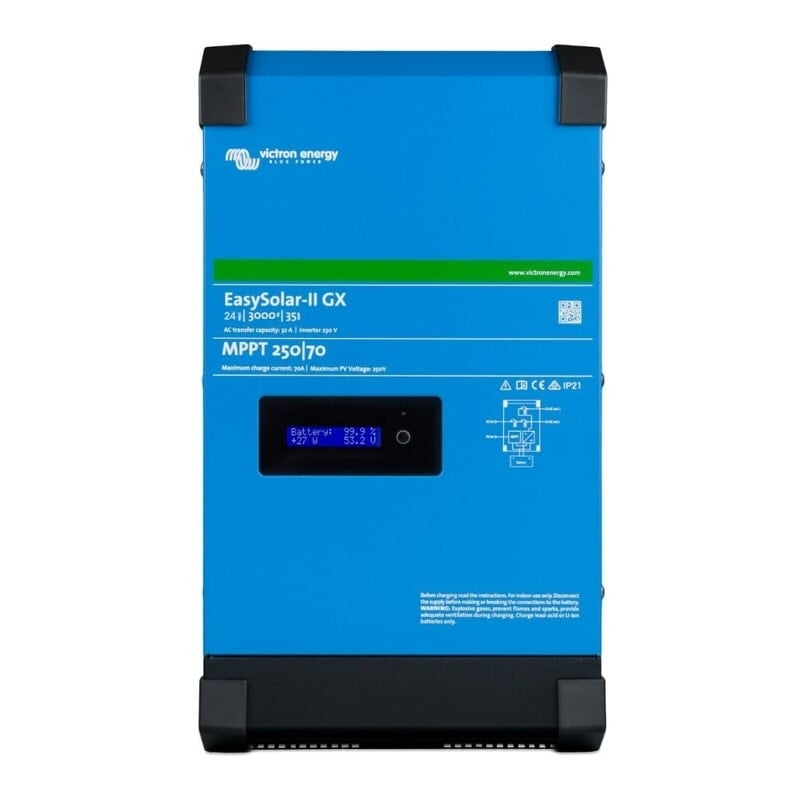PMP242307010-1-min Invertor 24V 3000VA Victron Energy EasySolar-II 24/3000/70-32 MPPT 250/70 GX - Image 1