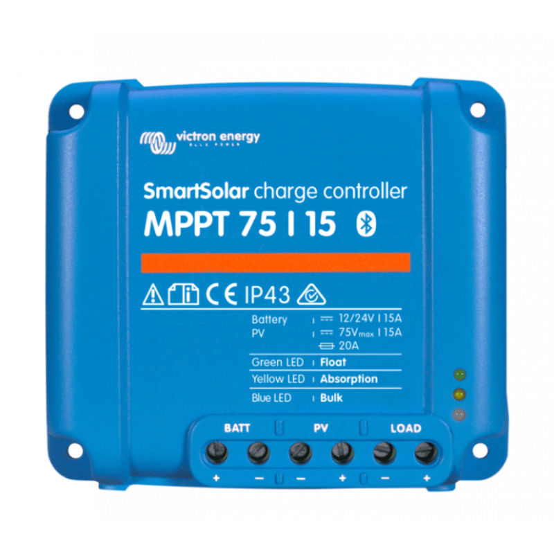 SCC075015060R-min MPPT SmartSolar 12V 24V 15A, 75/15, Victron Energy - Image 1