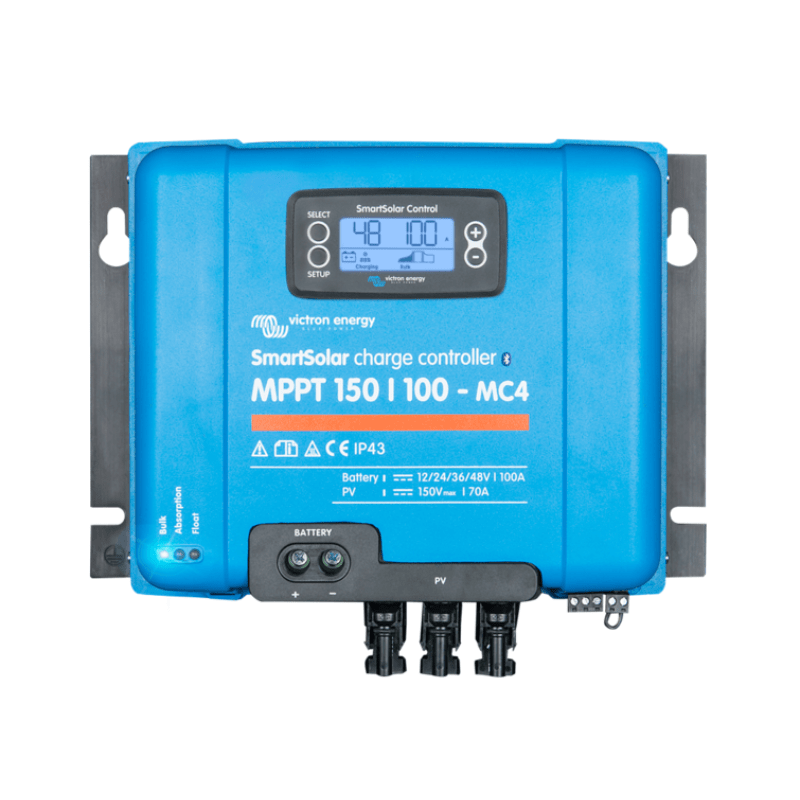 SCC115110511-min MPPT SmartSolar 12V 24V 48V 100A, 150/100-MC4 VE.Can, Victron Energy - Image 1