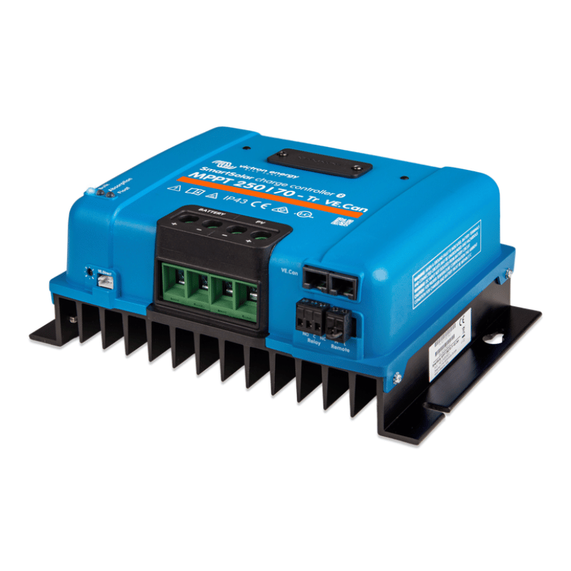 SCC125070421-2 MPPT SmartSolar 12V 24V 48V 70A,250/70-Tr-VE.Can, Victron Energy - Image 1
