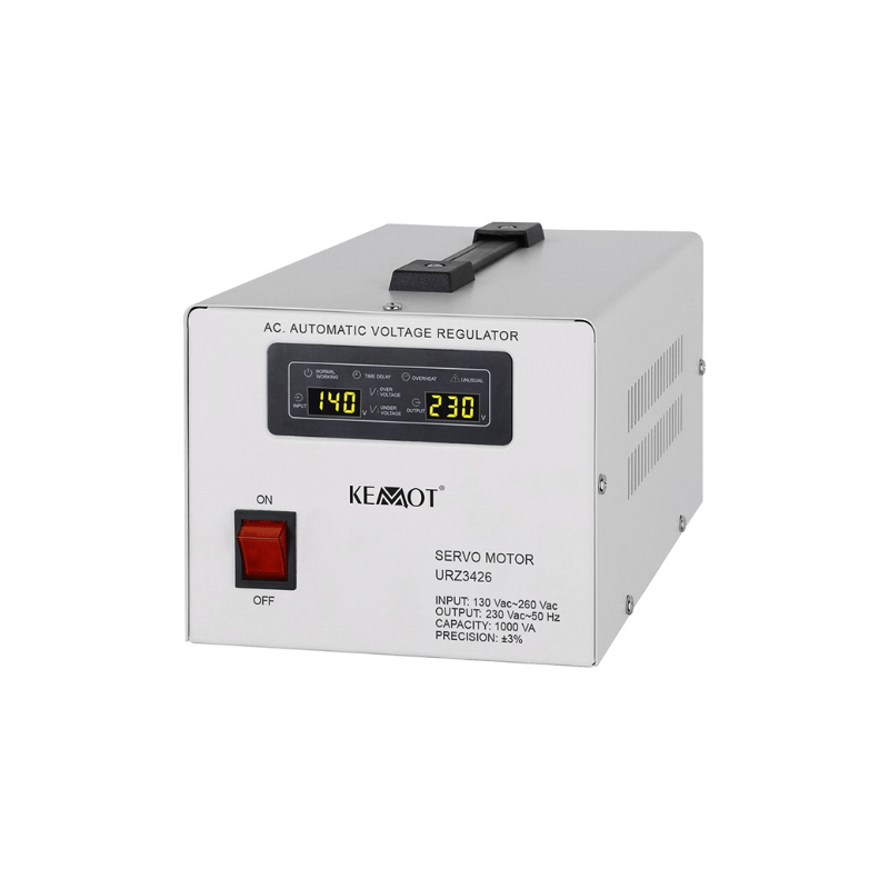 URZ3426 Stabilizator Tensiune Automat ServoMotor 1000VA, KEMOT - Image 1