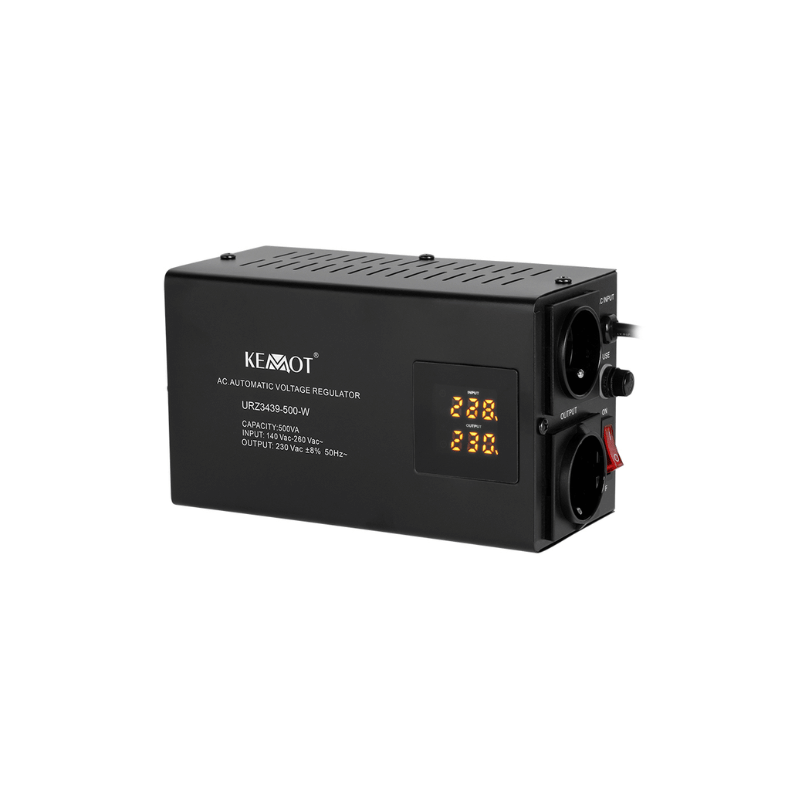 URZ3439-500-W Stabilizator Tensiune Automat 500VA Perete, KEMOT - Image 1
